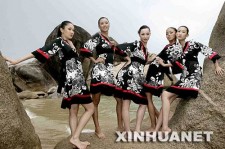 大竹模特大赛泳装(中国模特大赛泳装)