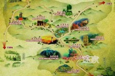 大竹景点地图(长沙景点地图)