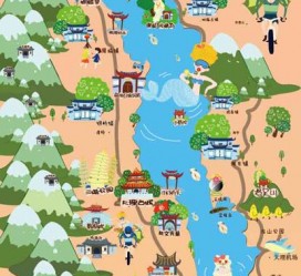 大竹旅游地图(旅游地图app)