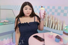 大竹胖模(胖模特穿衣搭配图片)